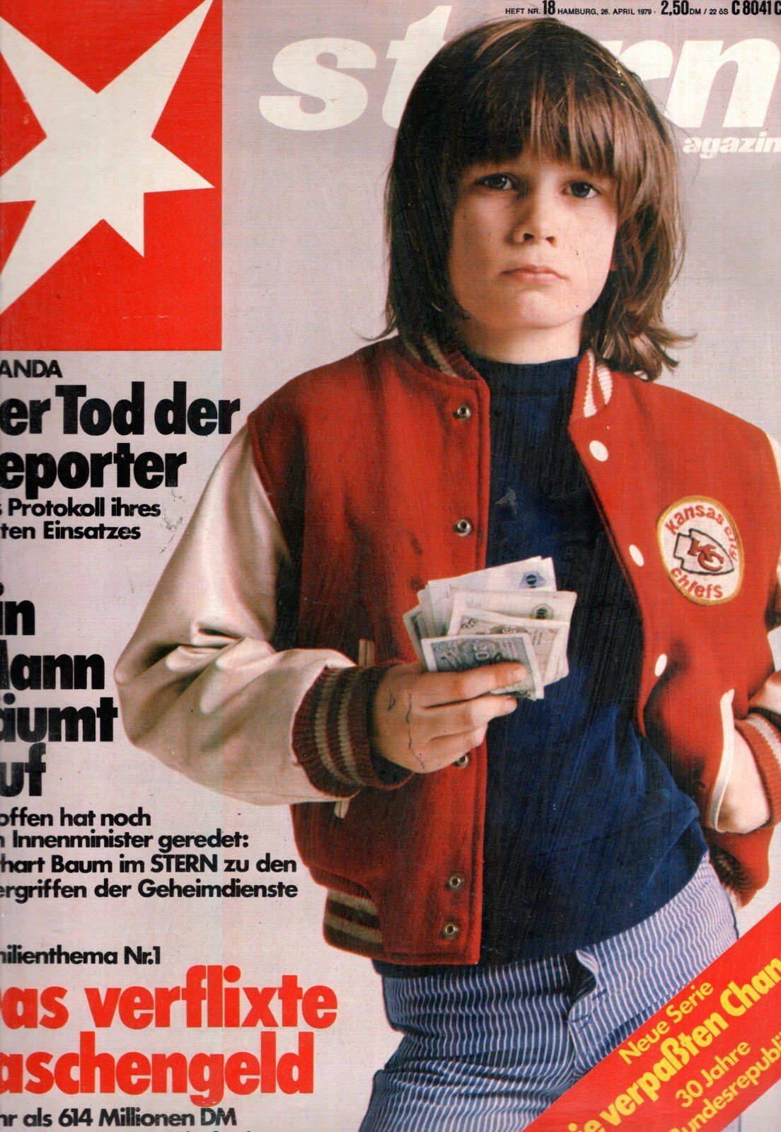 Stern Magazin Deutschland 1979-18 Gerhard Baum