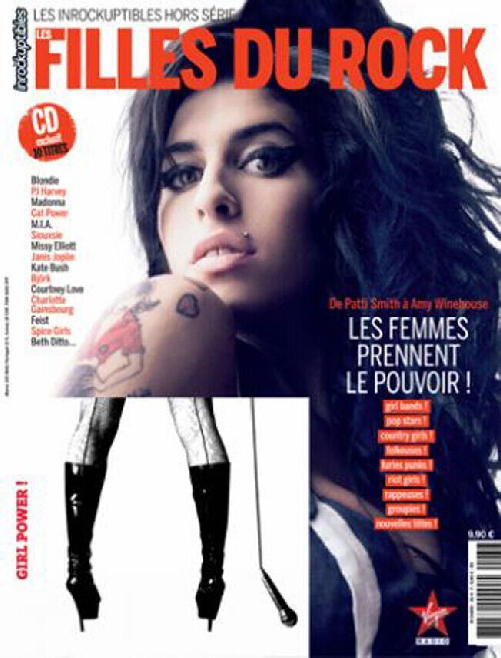 Les Inrocks HS Revista Francia 2008 Amy Winehouse Edición original + CD