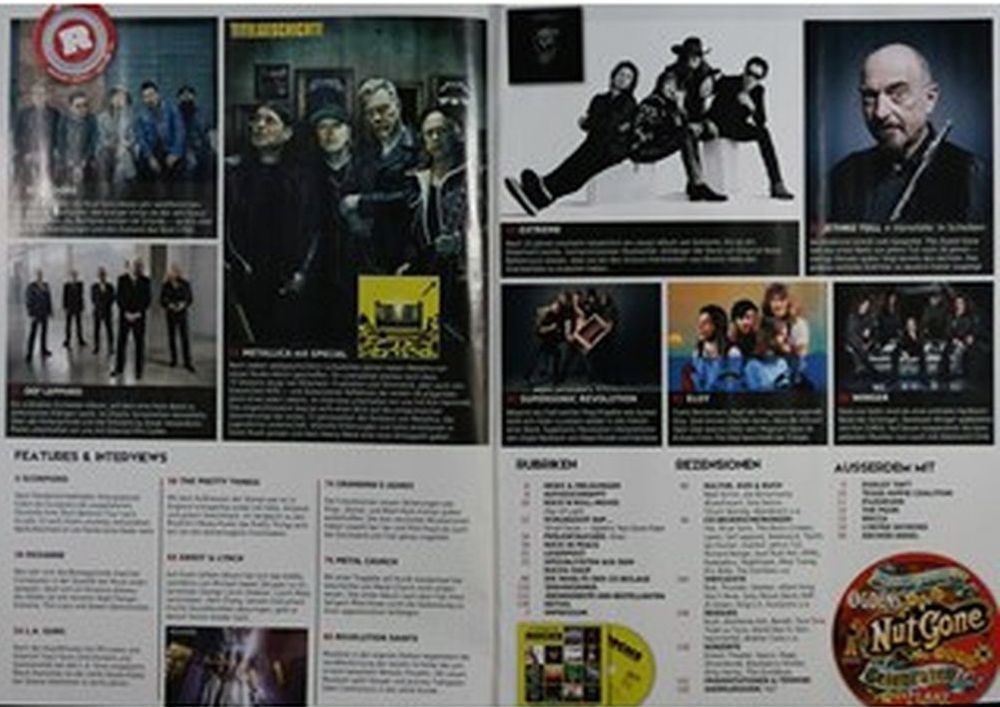 Rocks Magazine Germany 2023-03 #94 Metallica Extreme Jethro Tull Metal Church