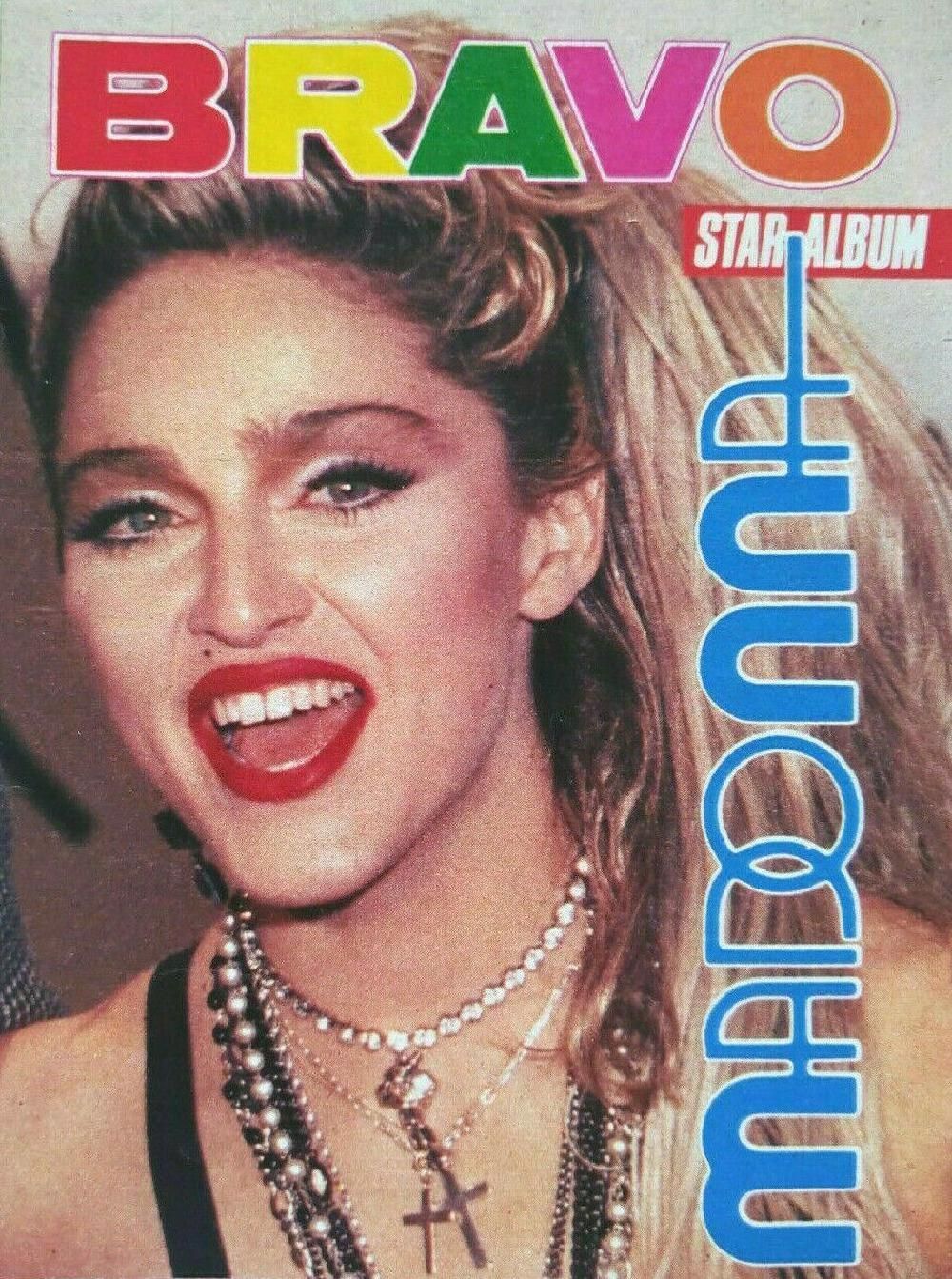 Bravo Star Album Magazin Deutschland 1986 Madonna