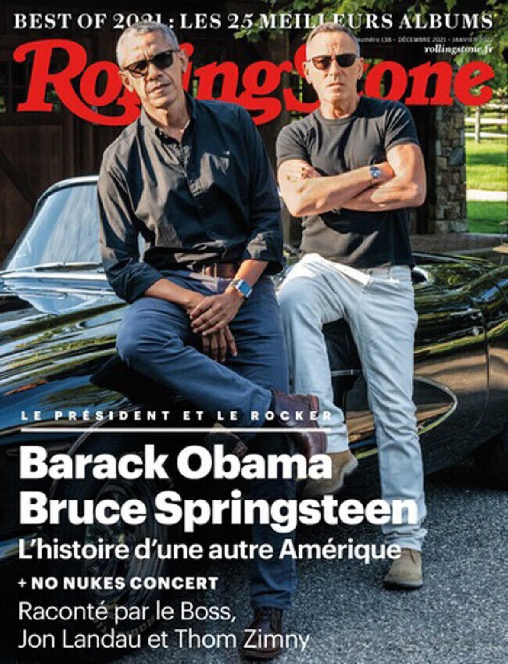 Rolling Stone Magazin Frankreich 2021 #138 Bruce Springsteen Barack Obama