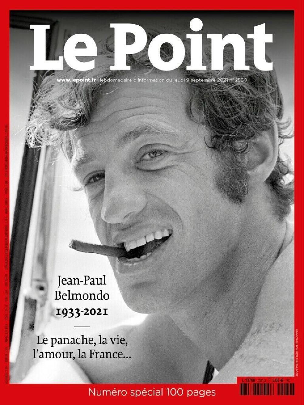 Le Point Magazin Frankreich 2021 #2560 Jean-Paul Belmondo