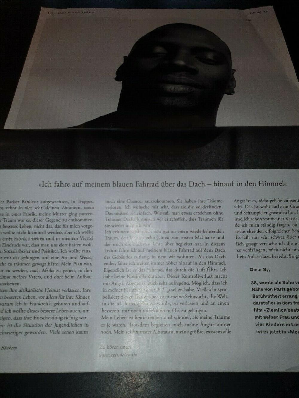 Zeit Revista Alemania 2016-06 Omar Sy Edición original