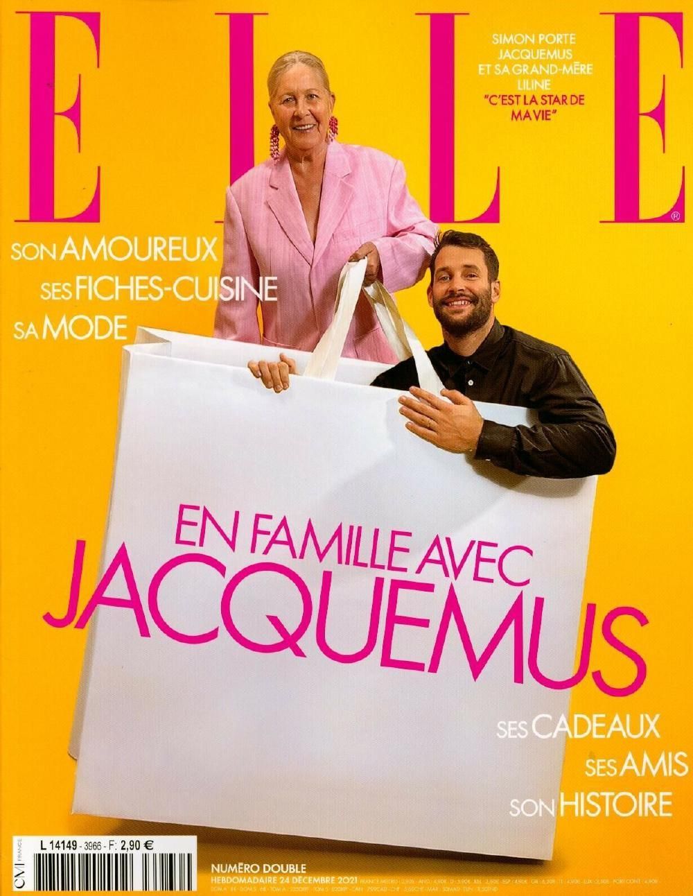 Elle Magazine France 2022 #3966 Simon Porte Jacquemus Original Print Issue