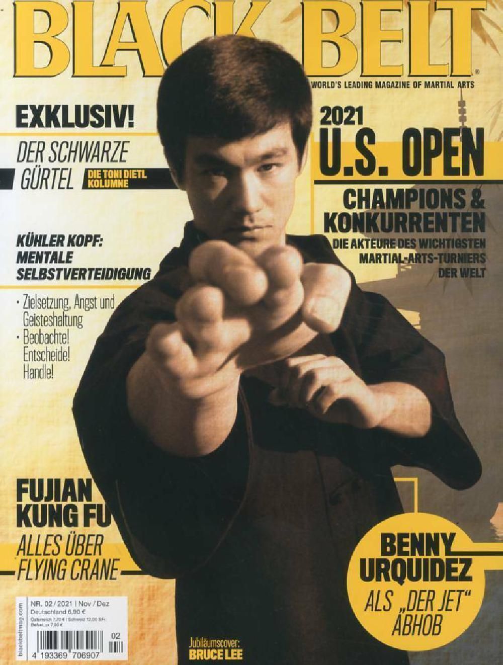 Black Belt Magazin Deutschland 2021-02 Bruce Lee