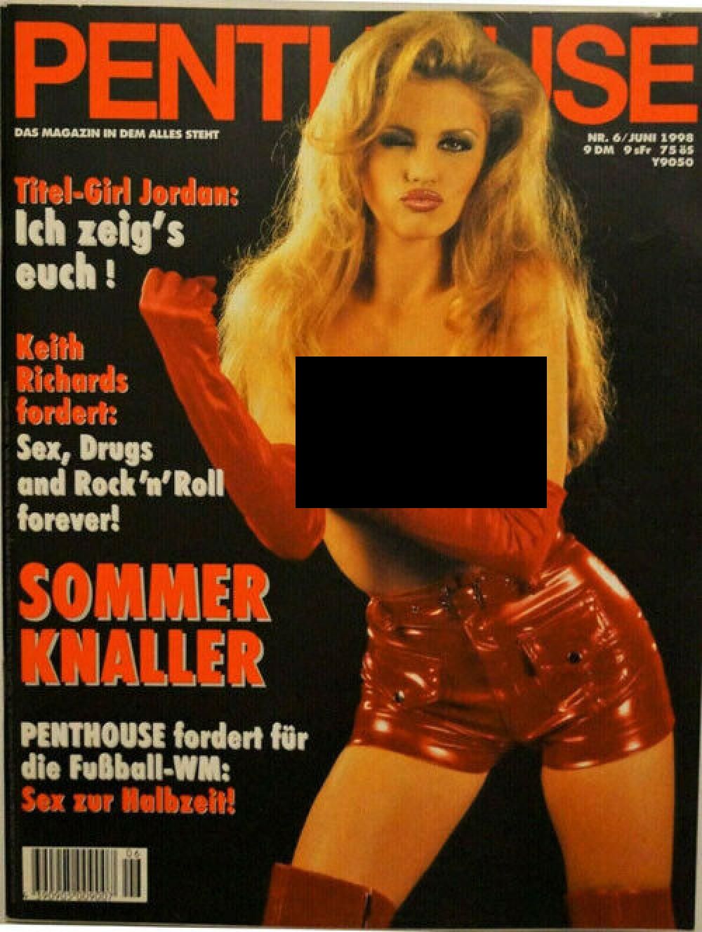 Penthouse Magazin Deutschland 1998-06 Jordan Katie Price