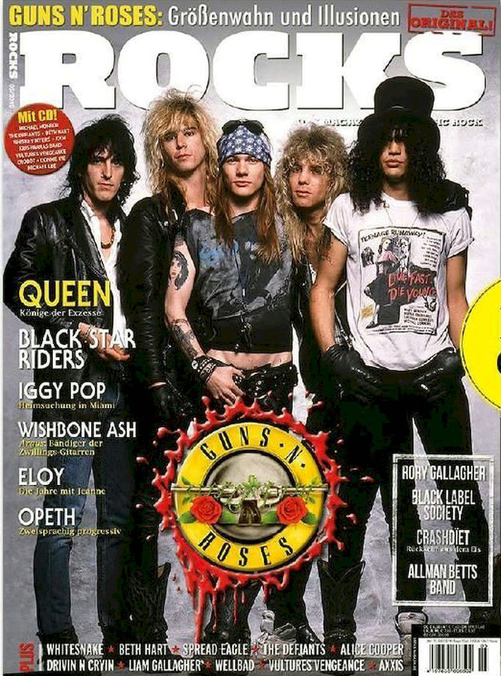 Rocks Magazin Deutschland 2019-05 Guns N' Roses Black Star Riders Wishbone Ash Eloy #72