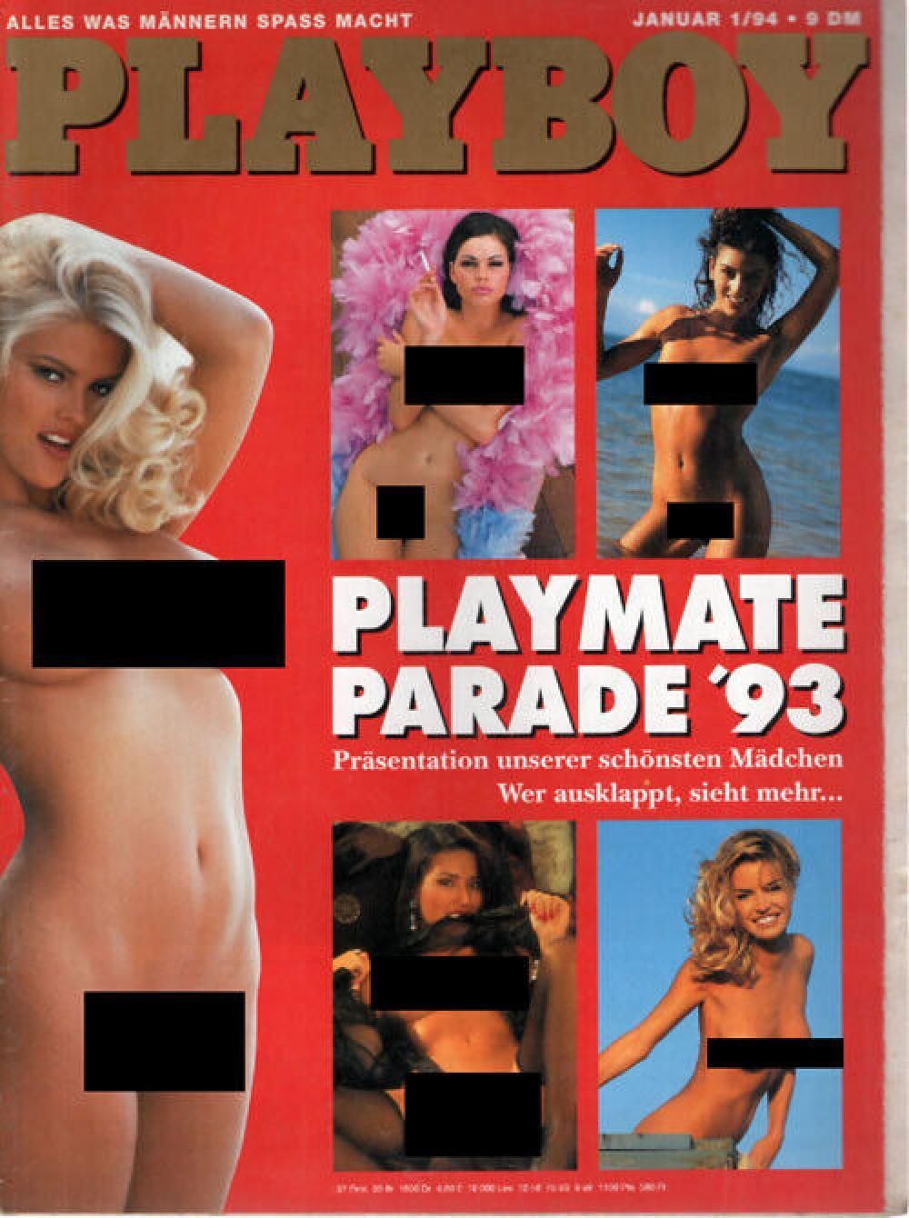 Playboy Magazin Deutschland 1994-01 Anna Nicole Smith Pamela Anderson