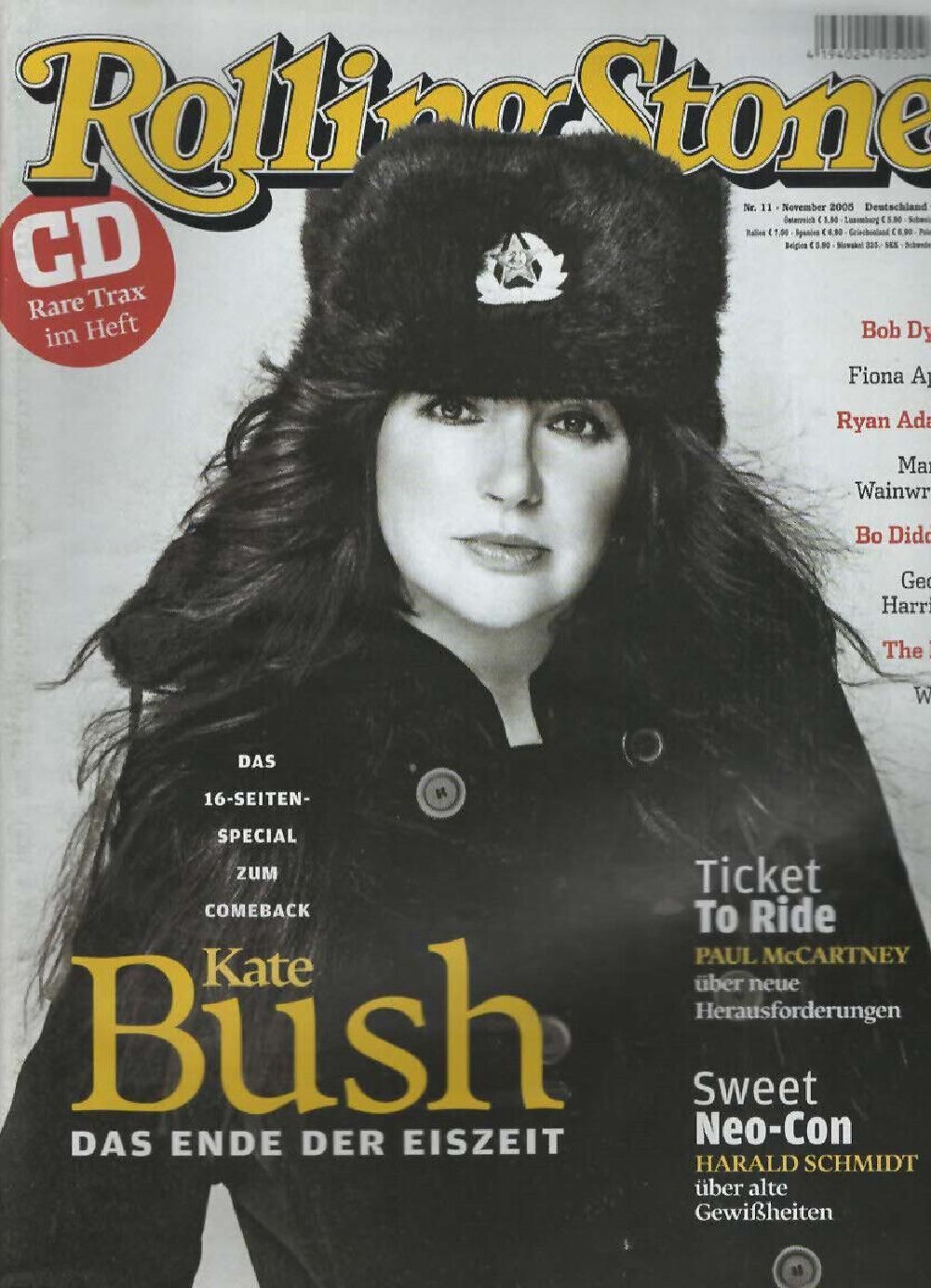 Rolling Stone Magazin Deutschland 2005-11 Kate Bush