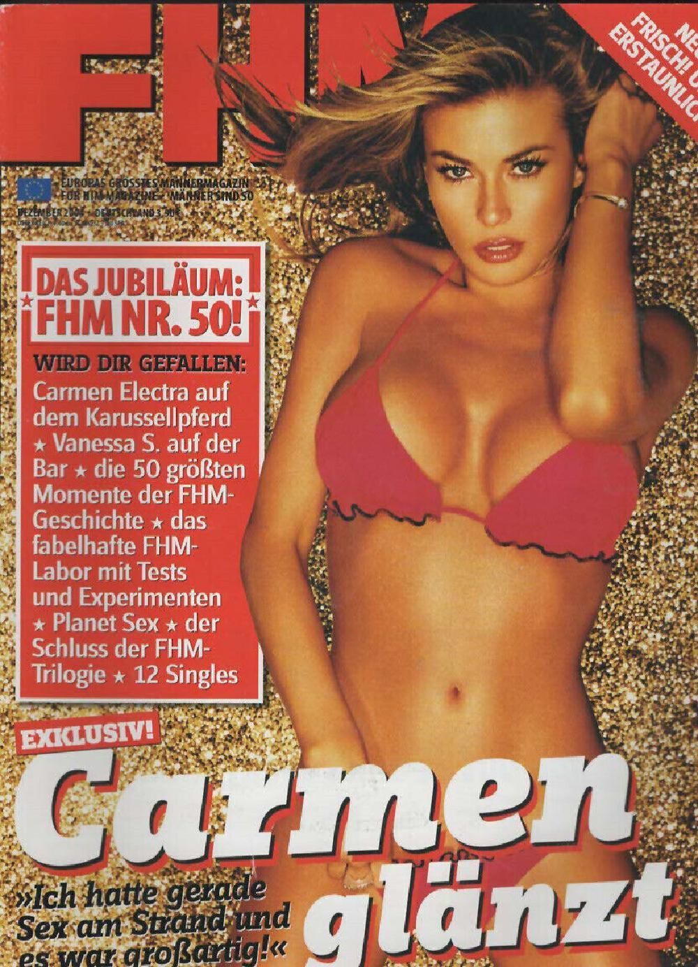 FHM Magazin Deutschland 2004-12 Carmen Electra Brigette Paroissien
