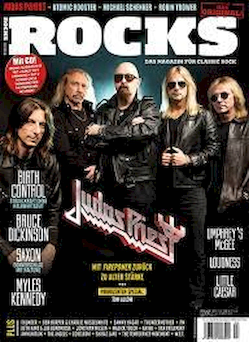Rocks Magazin Deutschland 2018 #63 Judas Priest Bruce Dickinson Little Caesar
