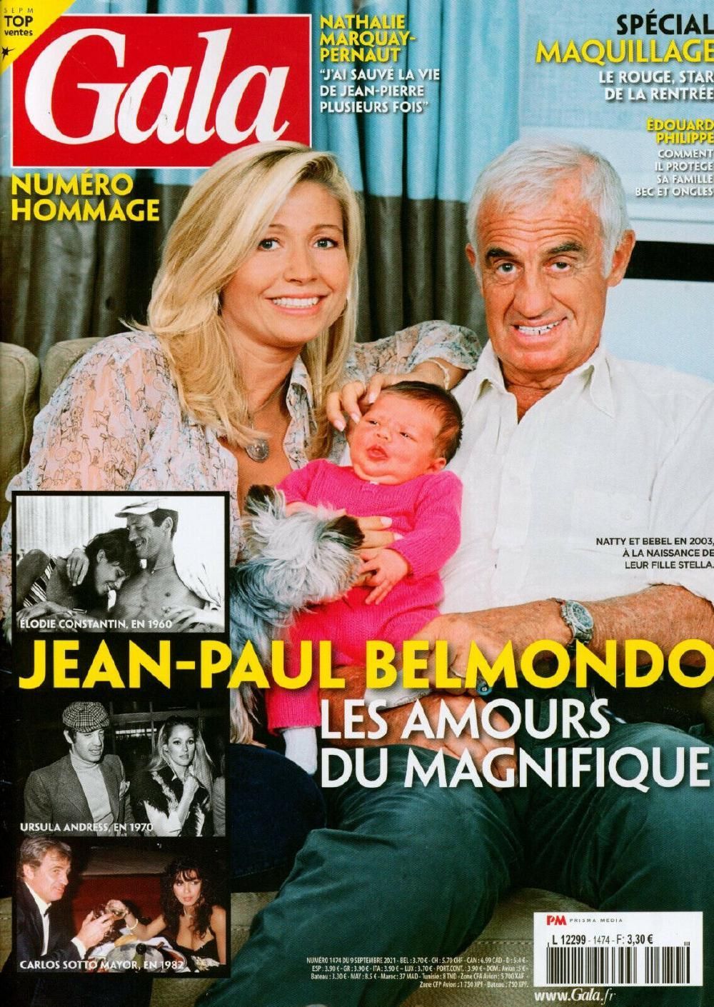 Gala Magazin Frankreich 2021 #1475 Jean Paul Belmondo