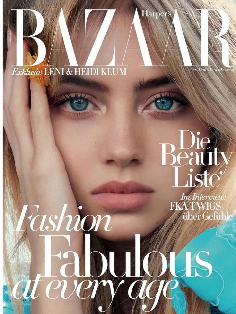Harpers Bazaar Revista Alemanha 2022-04 – Leni Klum – Edição original