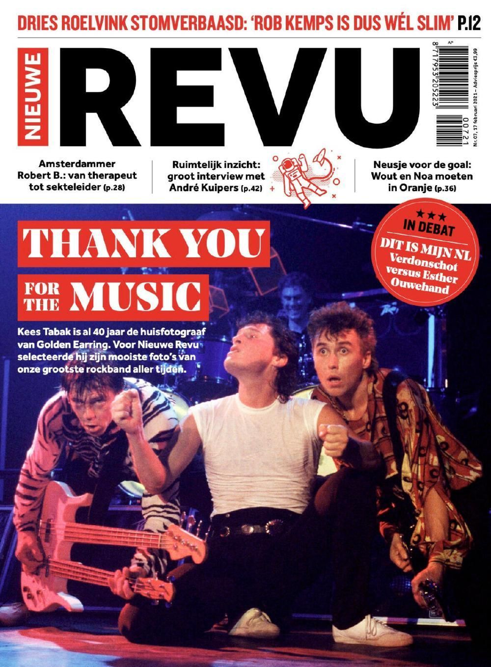 Nieuwe Revu Magazin Niederlande 2021-07 Golden Earring