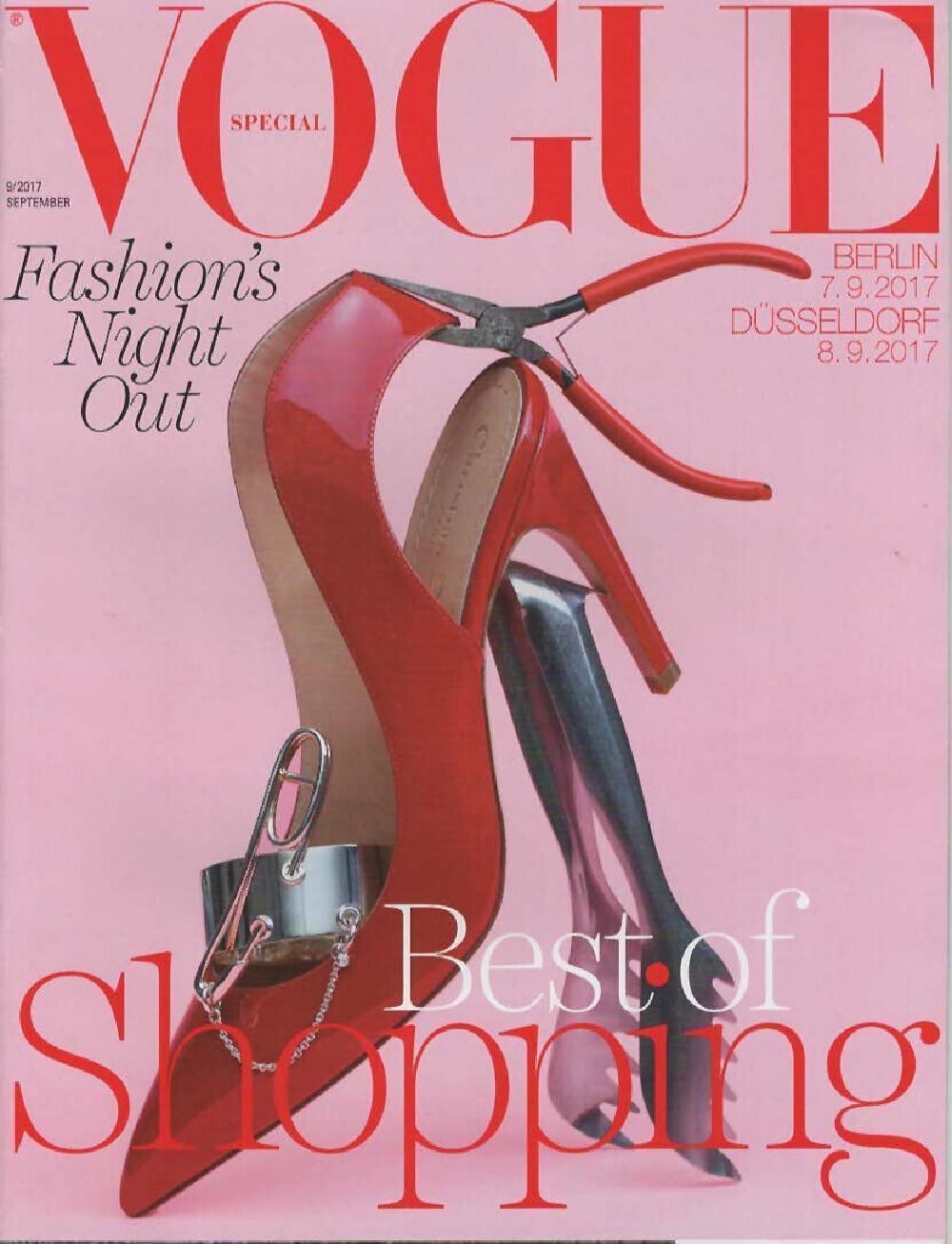 Vogue Spezial Magasin Tyskland 2017-09 Best Of Shopping Originaludgave