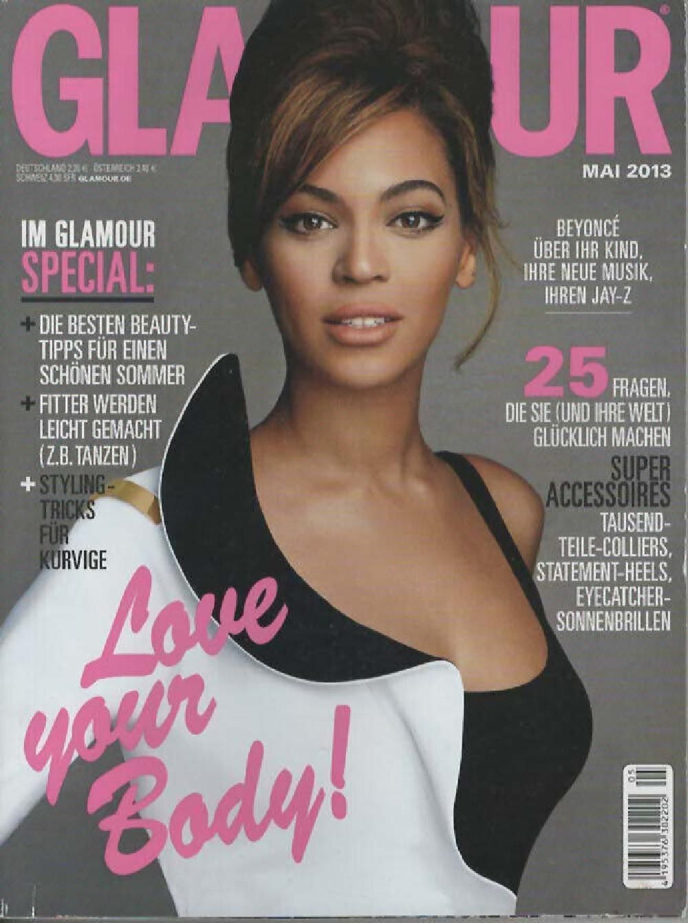 Glamour Tijdschrift Duitsland 2013-05 Beyonce Beyoncé Knowles Originele uitgave