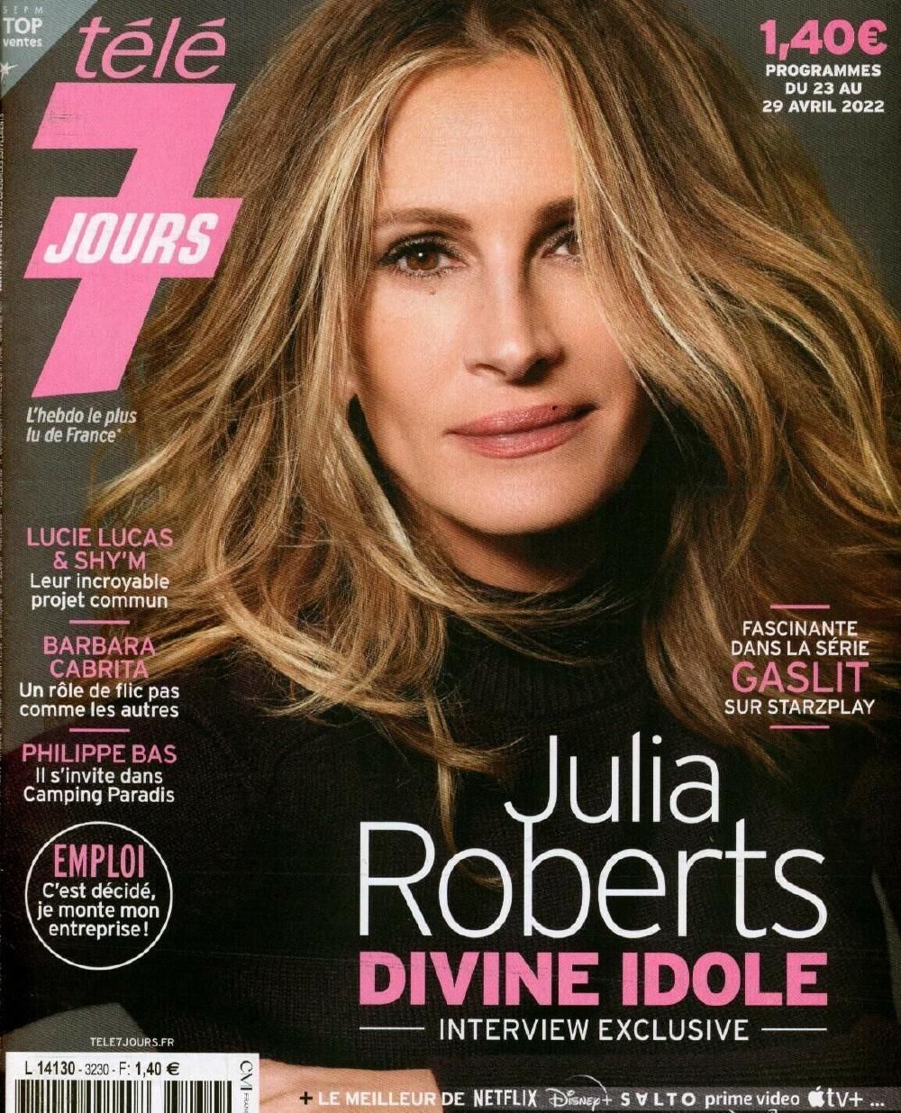Tele 7 Jours Magazin Frankreich 2022 #3230 Julia Roberts