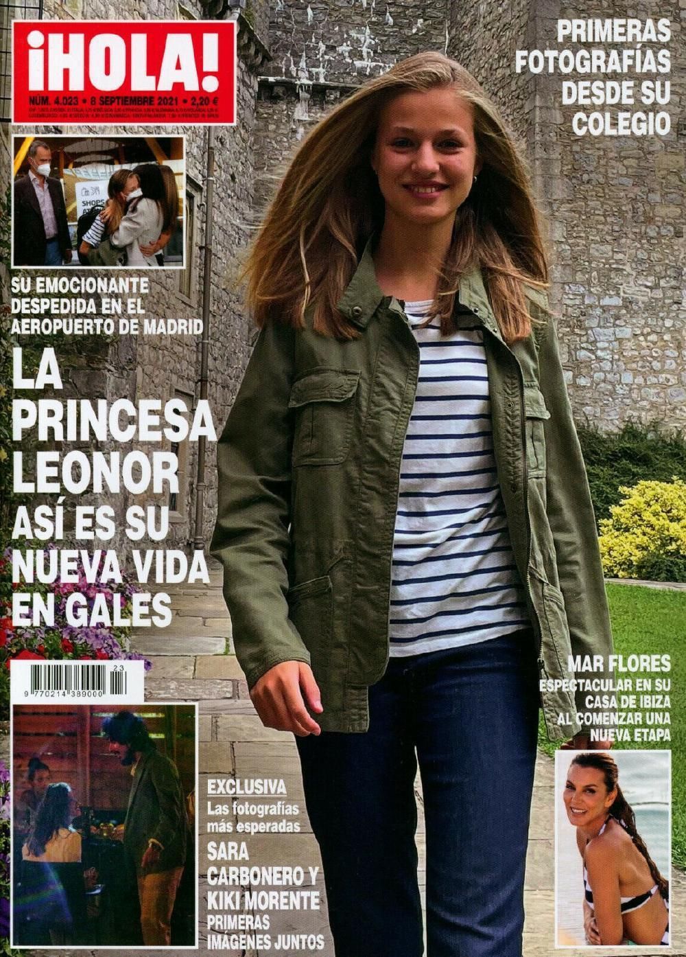 Hola Magazine Espagne 2021 #4023 Leonor, Prinzess Of Asturias Chris Hemsworth Édition originale
