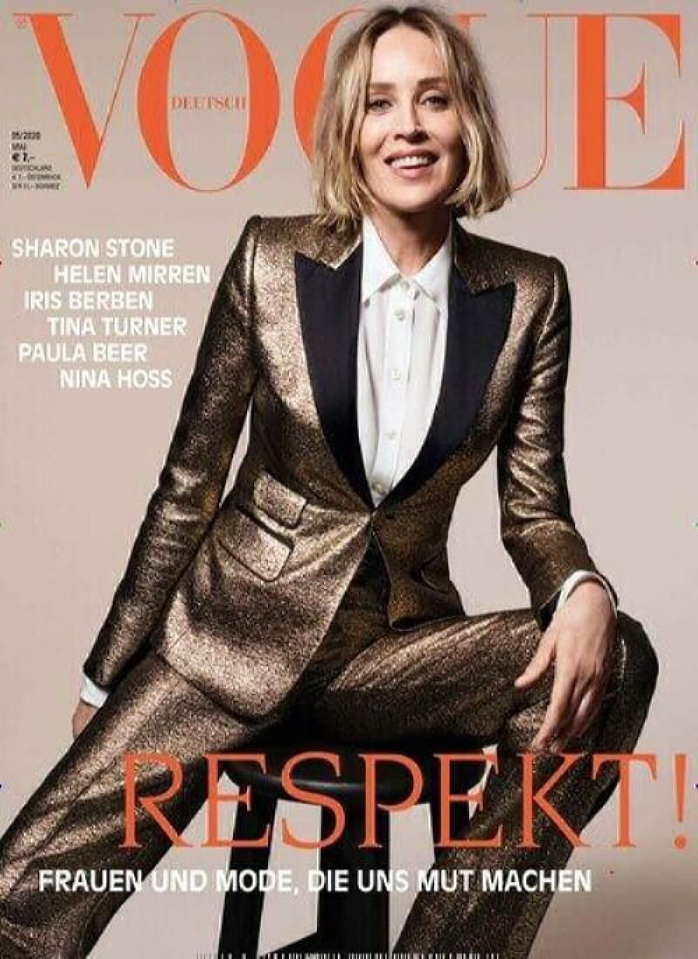 Vogue Magazin Deutschland 2020-05 Sharon Stone