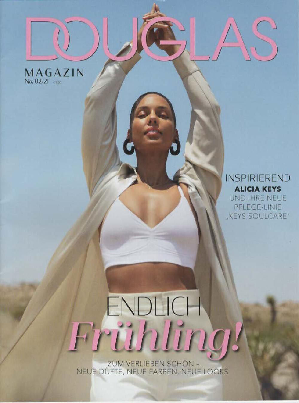 Douglas Magazin Deutschland 2021-01 Alicia Keys