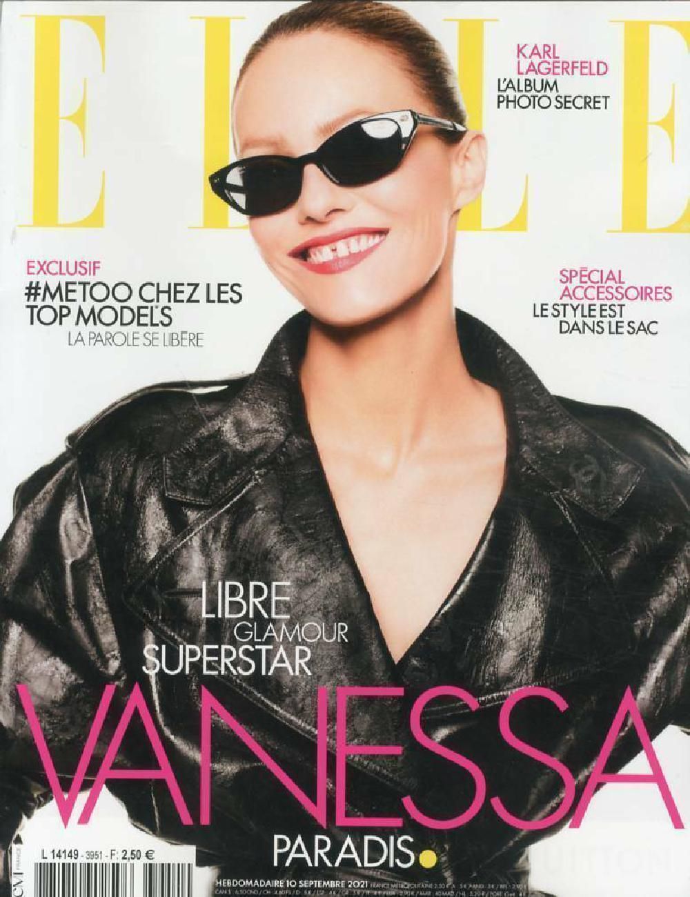 Elle Magazin Frankreich 2021 #3951 Vanessa Paradis