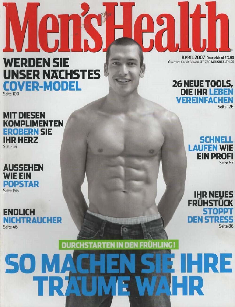Mens Health Magazin Deutschland 2007-04 Sven Friedrich