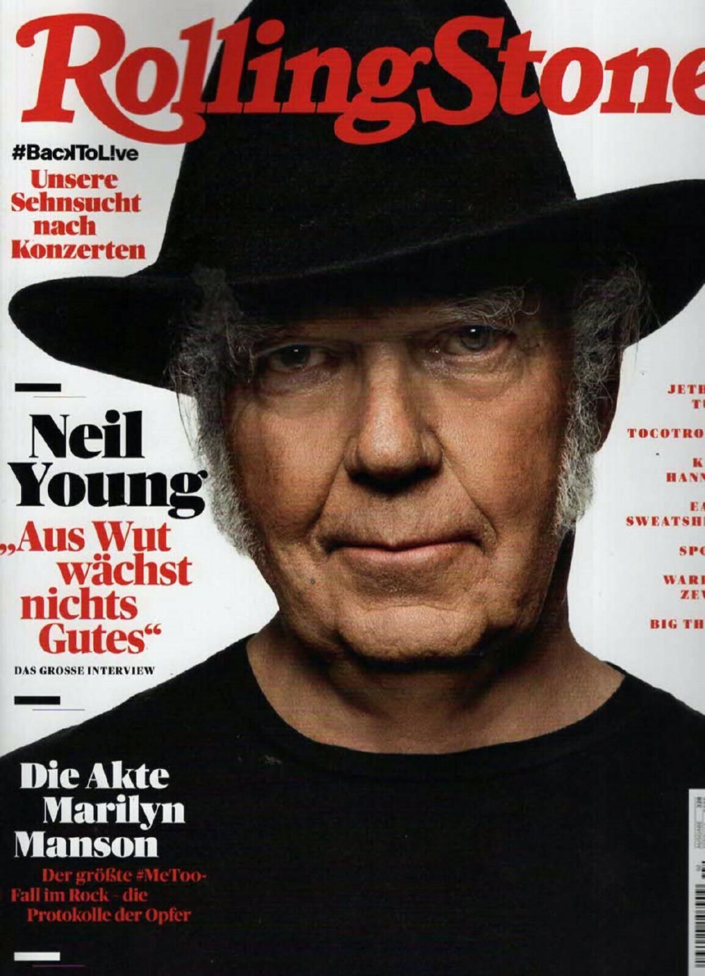 Rolling Stone Magazin Deutschland 2022-02 Neil Young Jethro Tull Warren Zevon #328