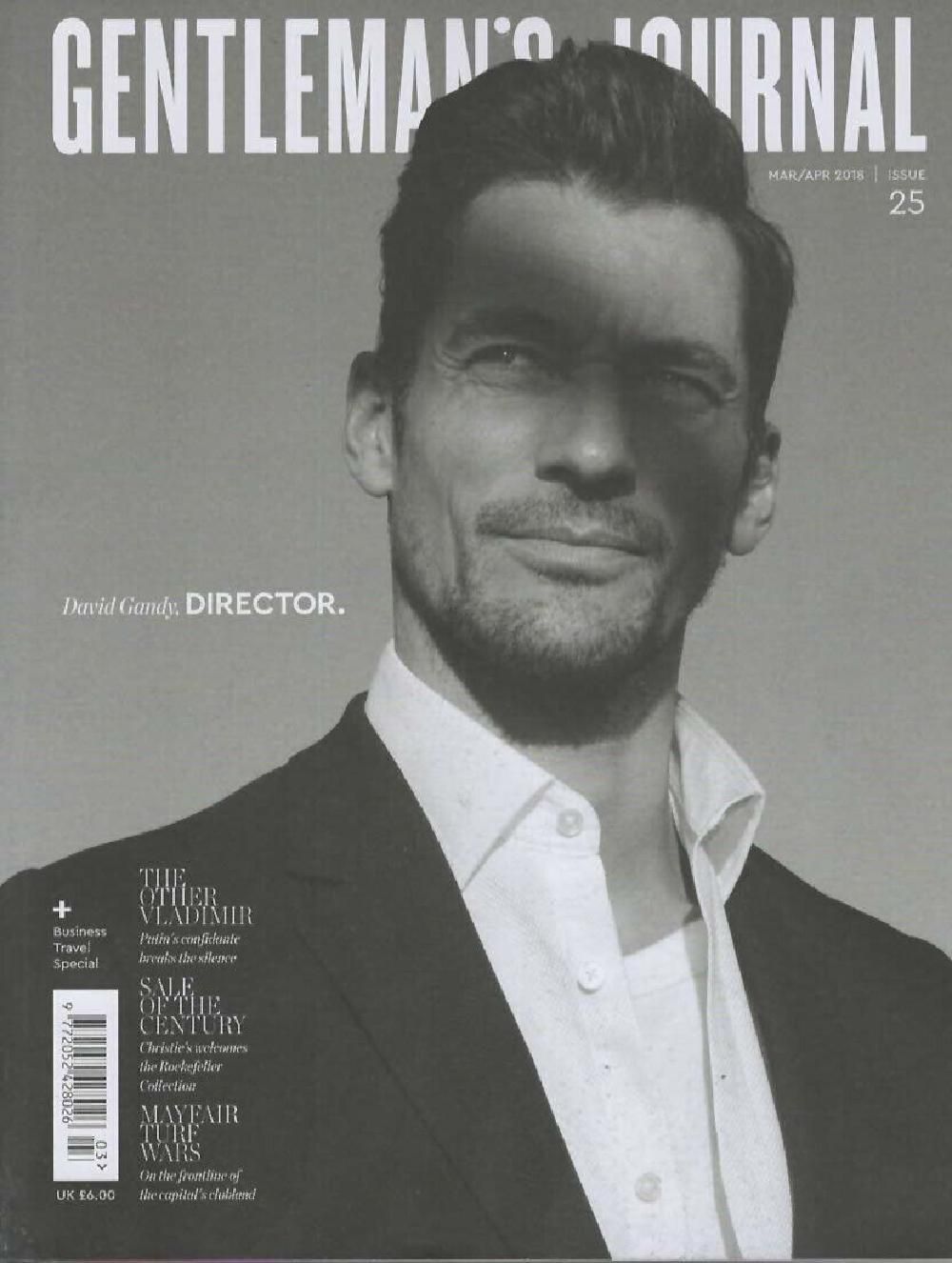 Gentlemans Journal Magazin UK 2018 #25 David Gandy