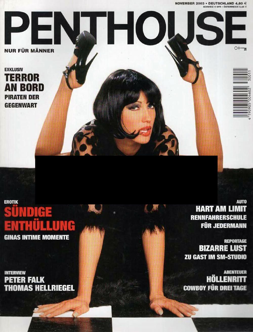 Penthouse Magazin Deutschland 2003-11 Gina Peter Falk