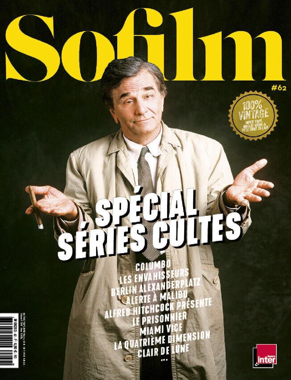 Sofilm Magazin Frankreich 2017 #62 Peter Falk Alfred Hitchcock