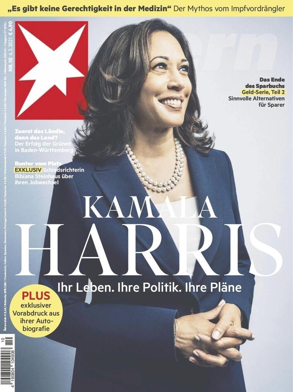 Stern Magazin Deutschland 2021-10 Kamala Harris
