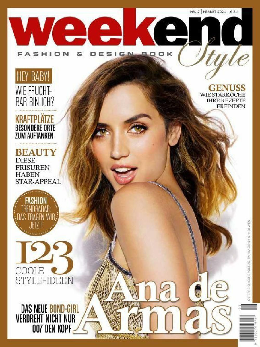 Weekend Style Magazin Österreich 2021-02 Ana De Armas