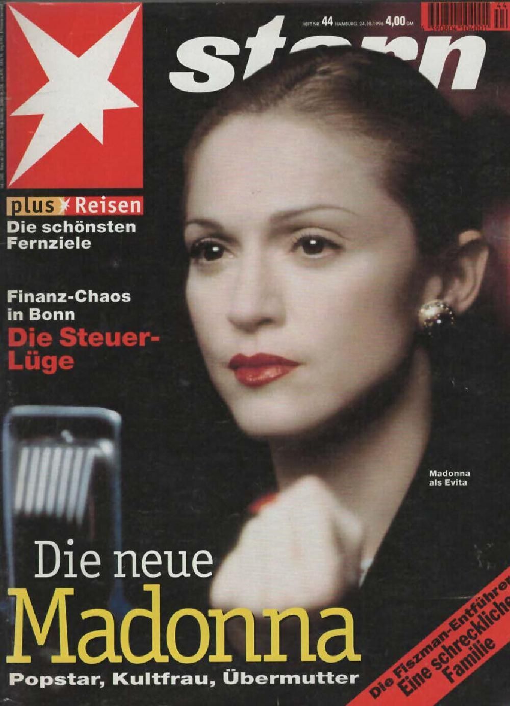 Stern Magazin Deutschland 1996-44 Madonna