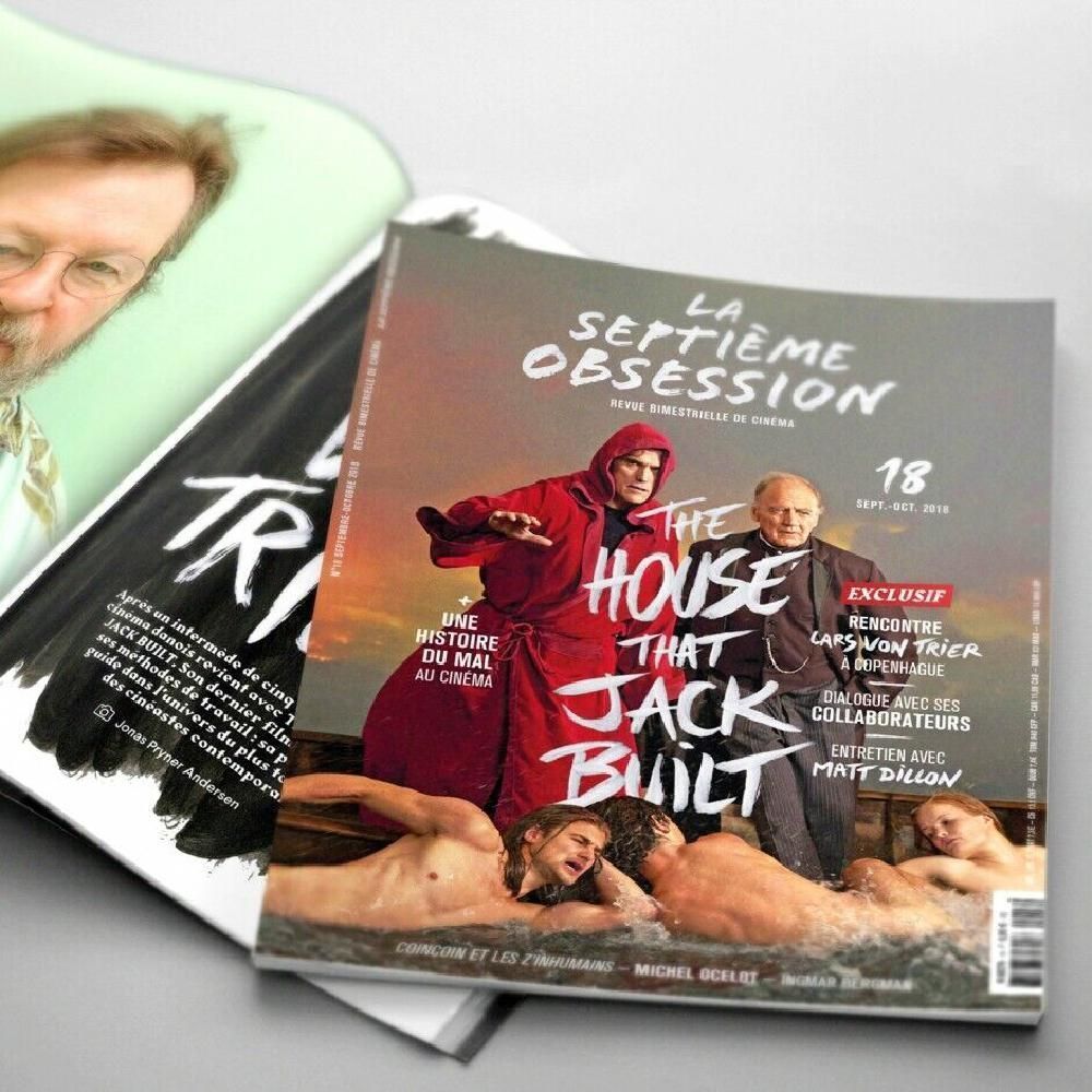 La Septieme Obsession Magazin Frankreich 2018 #18 Matt Dillon Lars Von Trier