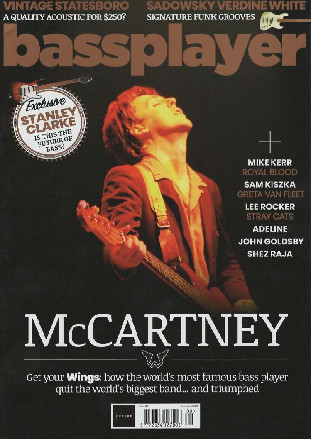Bassplayer Magazin UK 2021 #408 Paul McCartney
