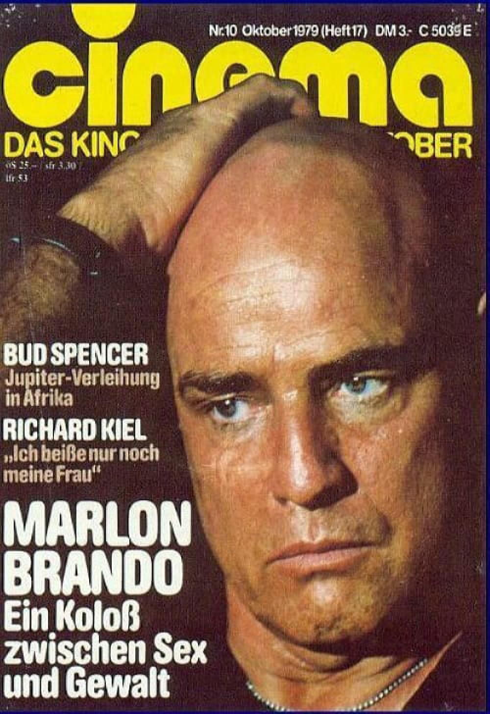 Cinema Magazin Deutschland 1979-10 Marlon Brando Richard Kiel Bud Spencer
