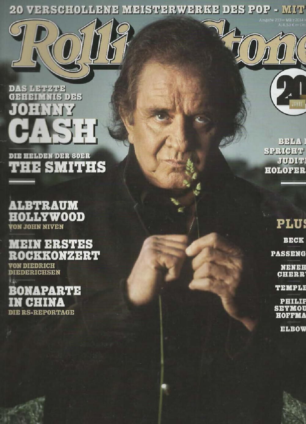 Rolling Stone Magazin Deutschland 2014-03 Johnny Cash The Smiths Beck #233