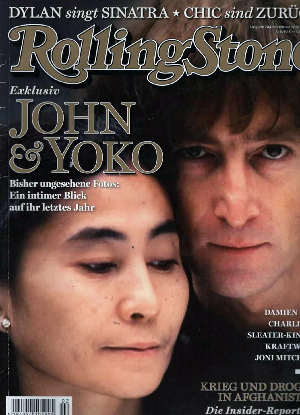 Rolling Stone Magazin Deutschland 2015-02 John Lennon Yoko Ono