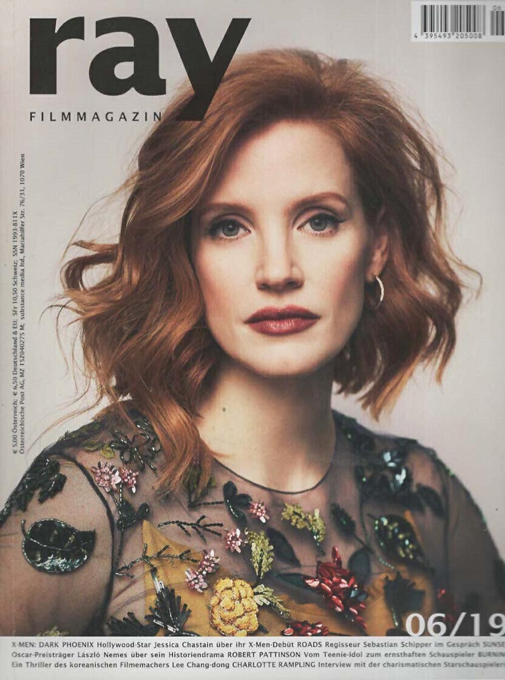 Ray Film Magazin Österreich 2019-06 Jessica Chastain X-Men