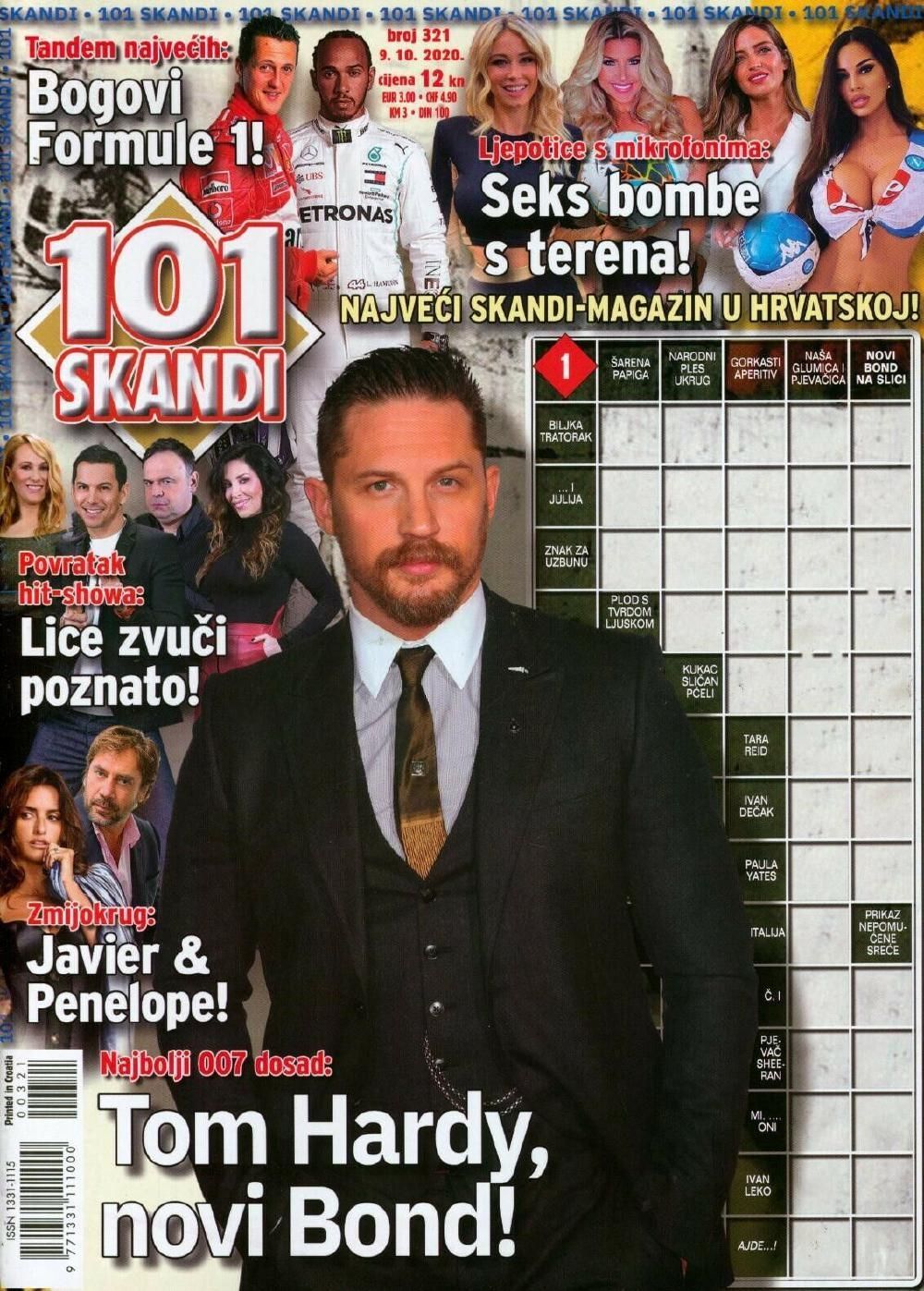 Skandi 101 Magasin Kroatien 2020 #321 Tom Hardy Originaludgave