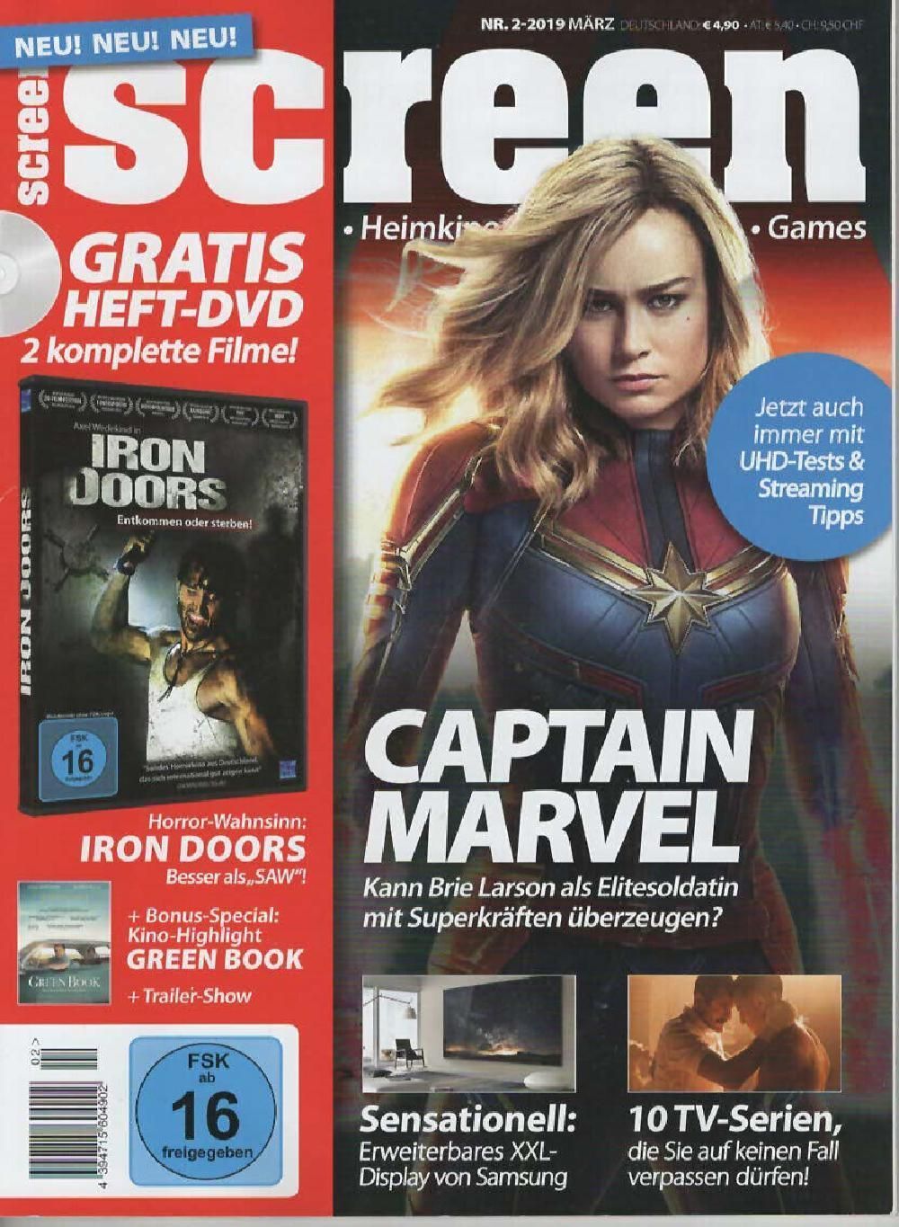 Screen Magazin Deutschland 2019-02 Brie Larson