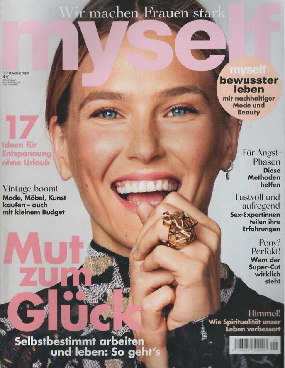 Myself Magazin Deutschland 2020-09 Bar Refaeli Antonio Terron
