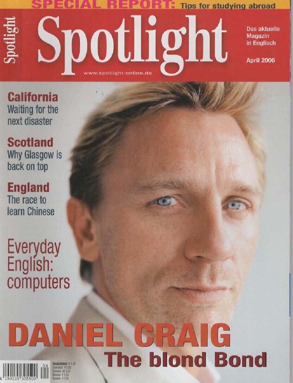 Spotlight Magazin Deutschland 2006-04 Daniel Craig James Bond