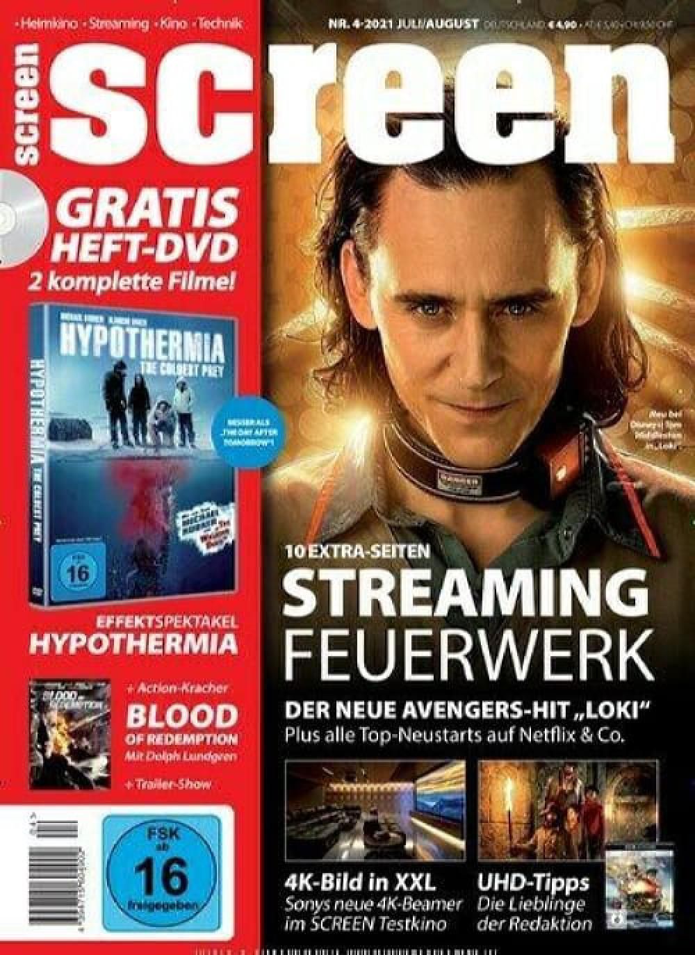 Screen Magazin Deutschland 2021-04 Tom Hiddleston Loki