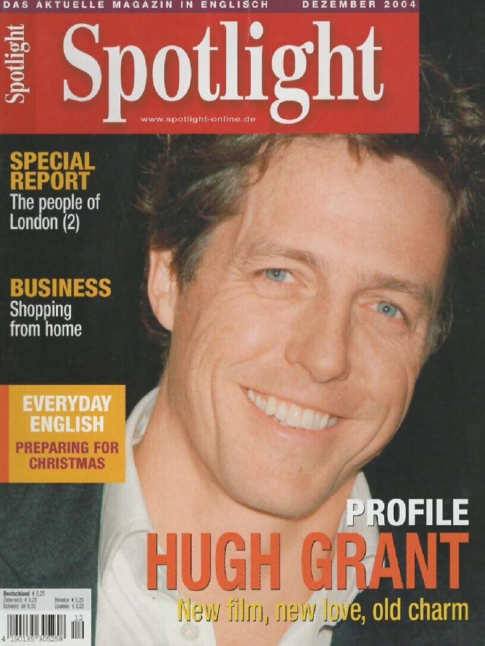 Spotlight Magazin Deutschland 2004-12 Hugh Grant