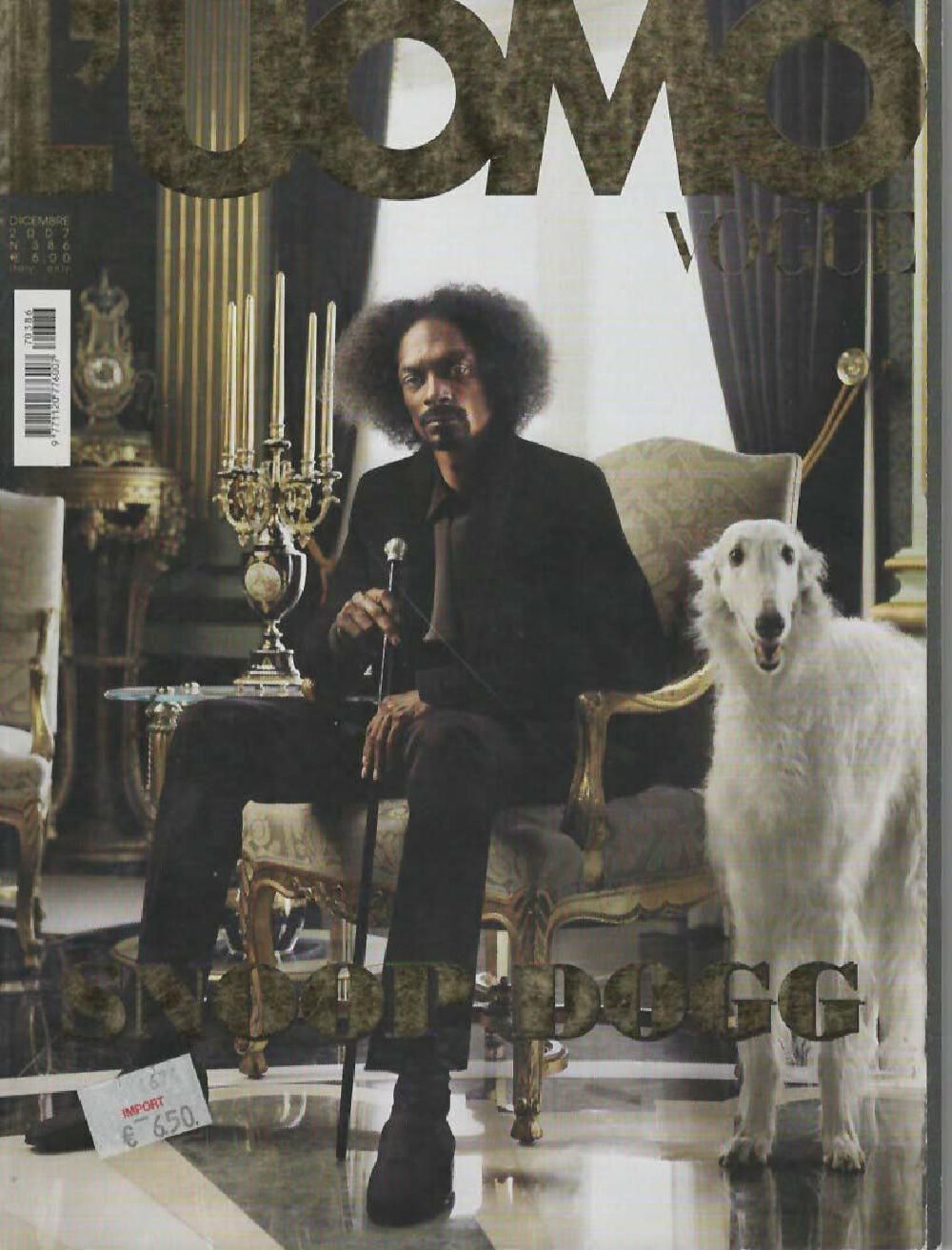 L'Uomo Vogue Magazin Italien 2007 #386 Snoop Dogg