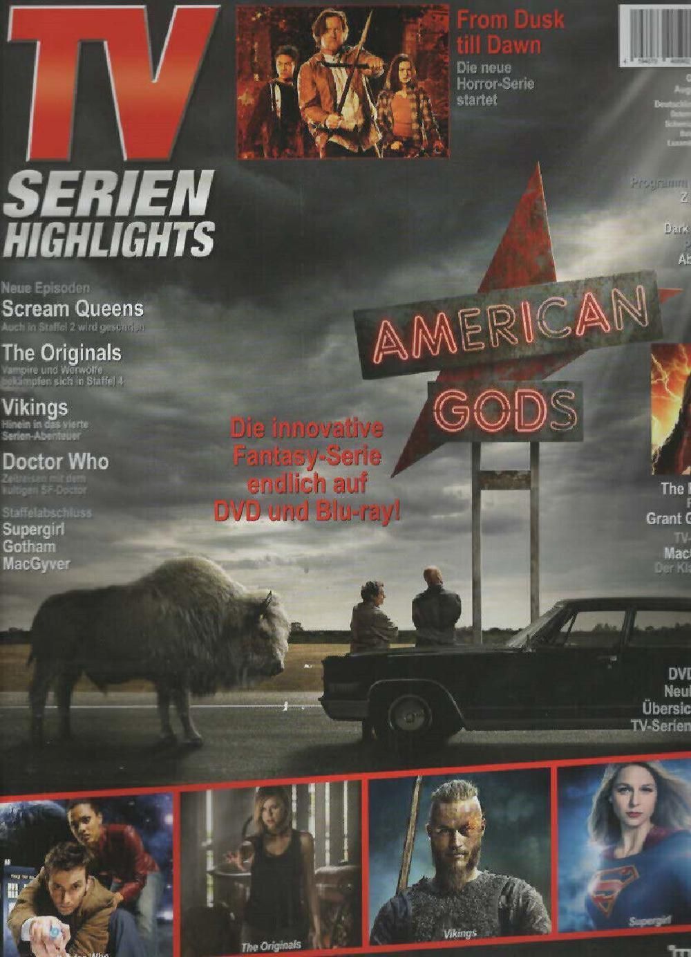TV Serien Highlights Magazin Deutschland 2017 #254 Grant Gustin