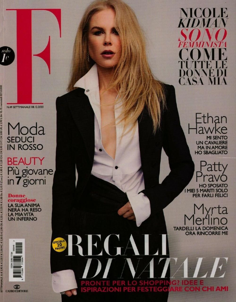 F Magazin Italien 2020-49 Nicole Kidman