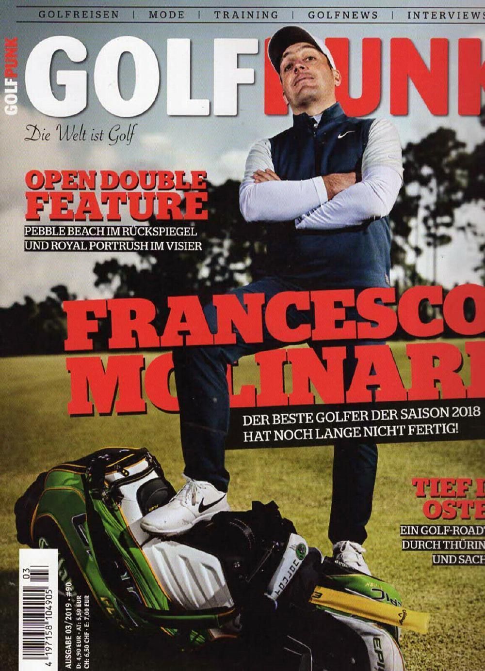 Golfpunk Magazin Deutschland 2019-03 Francesco Molinari