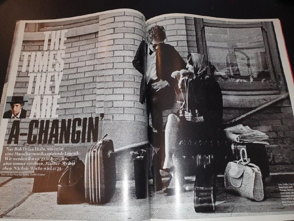 Stern Magazin Deutschland 2016-16 Bob Dylan